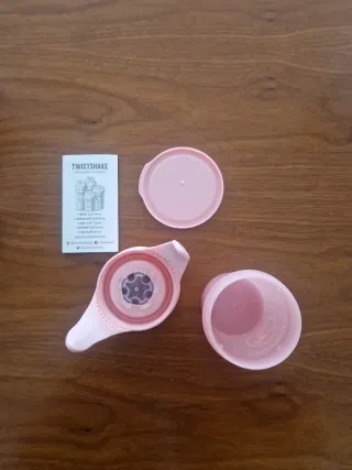 Vaso Twistshake 360 Rosa
