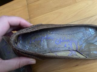 Bailarinas marrones con picado