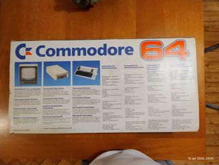 Commodore 64C funzionante con scatola