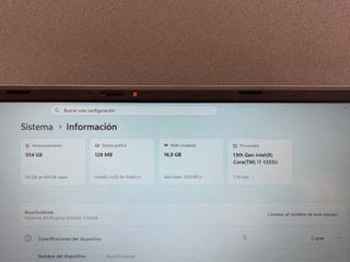 Portátil ASUS Vivobook 15 i7 16GB RAM 1TB