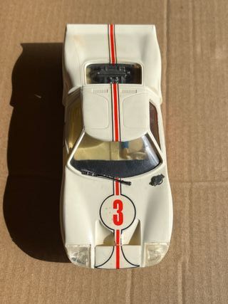Scalextric Ford GT40 Blanco