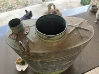 máquina sulfato de cobre antigua