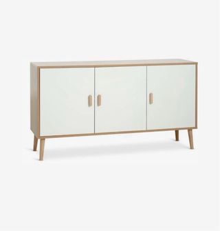 Mueble TV / Aparador Blanco y Madera
