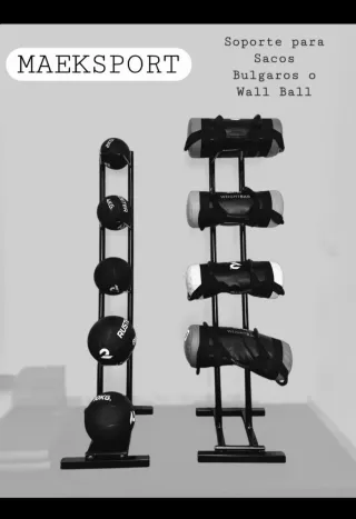 Soporte para Sacos de Boxeo y Wall Ball