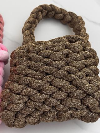 5 Borse Chunky Intrecciate a Mano