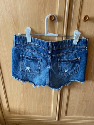Shorts vaqueros Mango