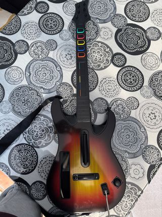 Pack Nintendo Wii Completo + Guitarra + Wii Fit