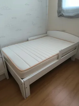 Cama para niños 90x140/190cm + Colchón
