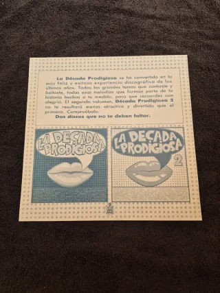 Vinilo La Década Prodigiosa 2