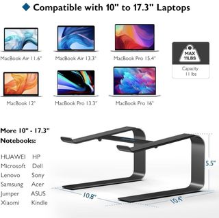 5 Soportes Ajustable Portátil BONTEC. PRECINTADOS