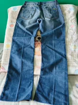 Pantaloni Massimo Dutti Blu Taglia 36