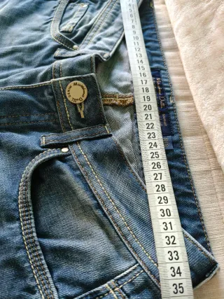 Pantaloni Massimo Dutti Blu Taglia 36