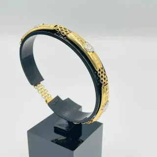PULSERA BISMARK MEDUSA BICOLOR.
