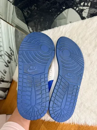 Nike Air Jordan JumpMan Pelle Blu