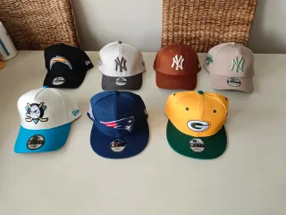 Lote de 7 Gorras New Era