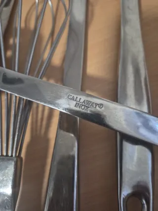 Set 6 Utensilios Cocina Metal