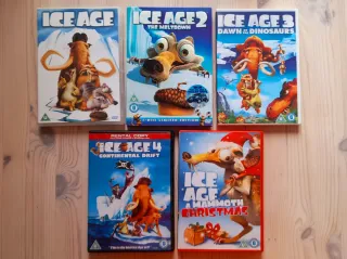 Pack 5 Películas DVD Ice Age (Inglés)
