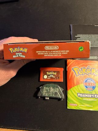 Pokémon Rojo Fuego Edición Game Boy Advance