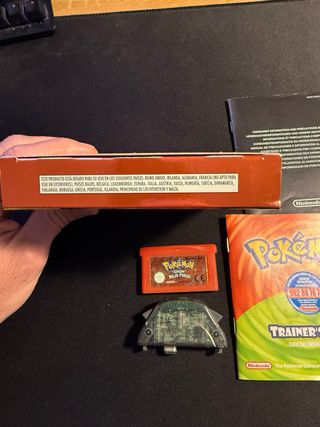 Pokémon Rojo Fuego Edición Game Boy Advance