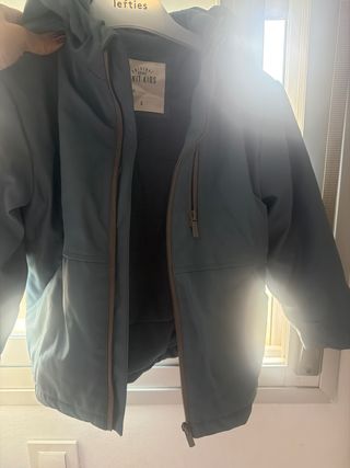 Chubasquero Azul Talla 5 años