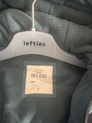 Chubasquero Azul Talla 5 años