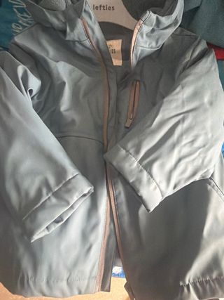 Chubasquero Azul Talla 5 años