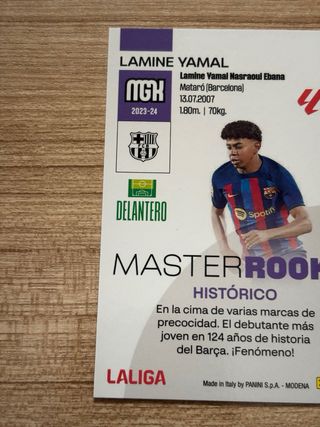 Cromo Lamine Yamal Rookie Megacracks 2024-25