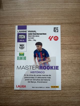 Cromo Lamine Yamal Rookie Megacracks 2024-25