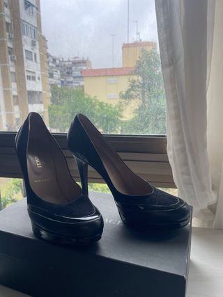 Zapatos de tacón italiano marca Talla 38