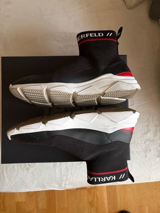 Zapatillas Karl Lagerfeld Verge Runner High Negras