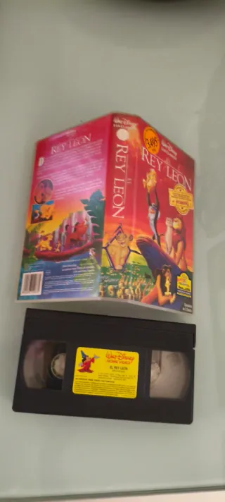 El Rey León VHS Disney Clásicos