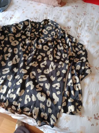 Camisa Zara Estampado Animal