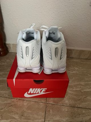 Nike Shox R3 Blancas Talla 44.5
