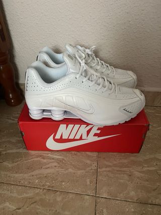 Nike Shox R3 Blancas Talla 44.5