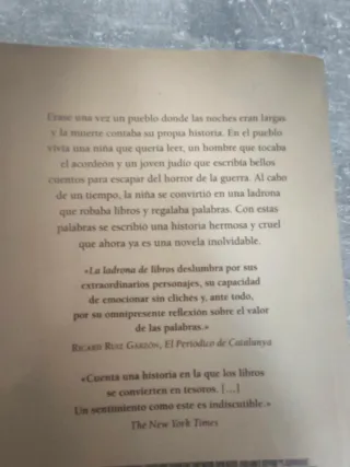Libro ladrona de libros