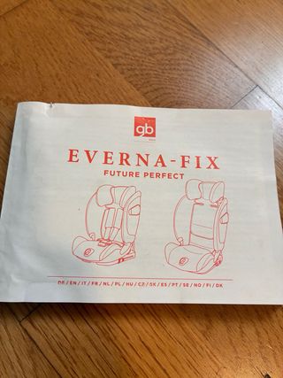 Silla Coche GB Everna Fix 1/2/3 (9-36kg)