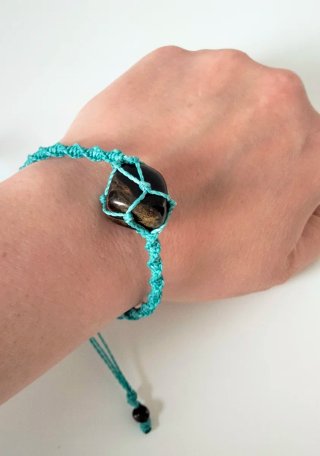 Bracciale Occhio di Tigre Burattato