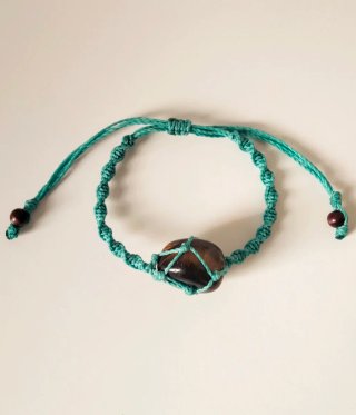 Bracciale Occhio di Tigre Burattato