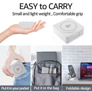 Cargador 3 en 1 Qi2 25W