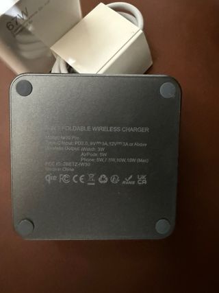 Cargador 3 en 1 Qi2 25W