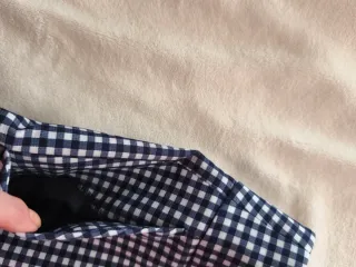 Pantalones de cuadros mujer