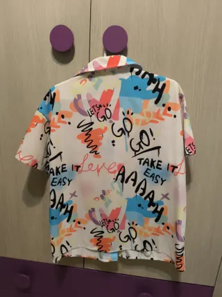 Camisa niña graffiti