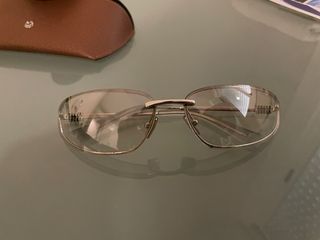 Gafas de sol Miu Miu plateadas