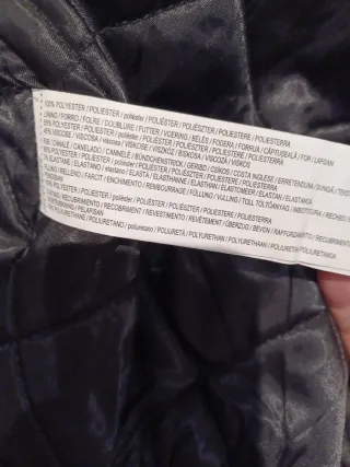 Cazadora Scalpers Negra Talla L
