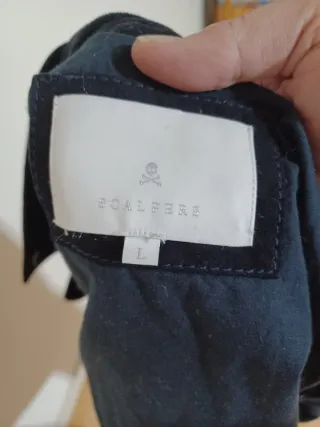Cazadora Scalpers Negra Talla L