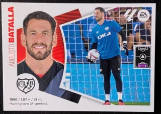12 Cromos liga 2024-2025 Rayo Vallecano, DE FRUTOS