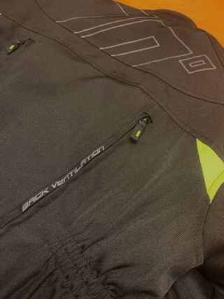 Chaqueta Moto Touring Hombre Negra