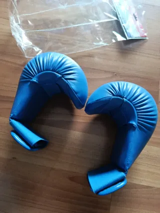 Guantillas Karate Fuji Talla M Azules