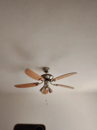 Ventilador de techo con lámpara