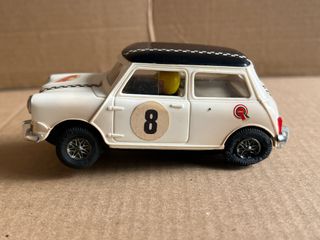 Scalextric Mini Cooper Blanco